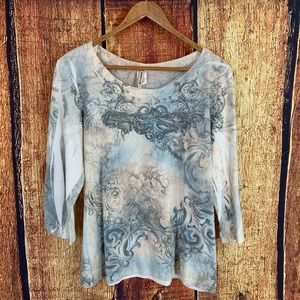 Cubism Long Sleeve Tee sz L